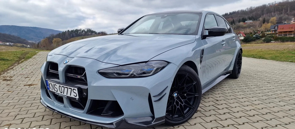 BMW M3 cena 389000 przebieg: 33500, rok produkcji 2022 z Kamieńsk małe 172